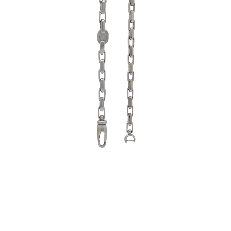 Cadena Oro 18 Kilates - Forcet Cuadrada