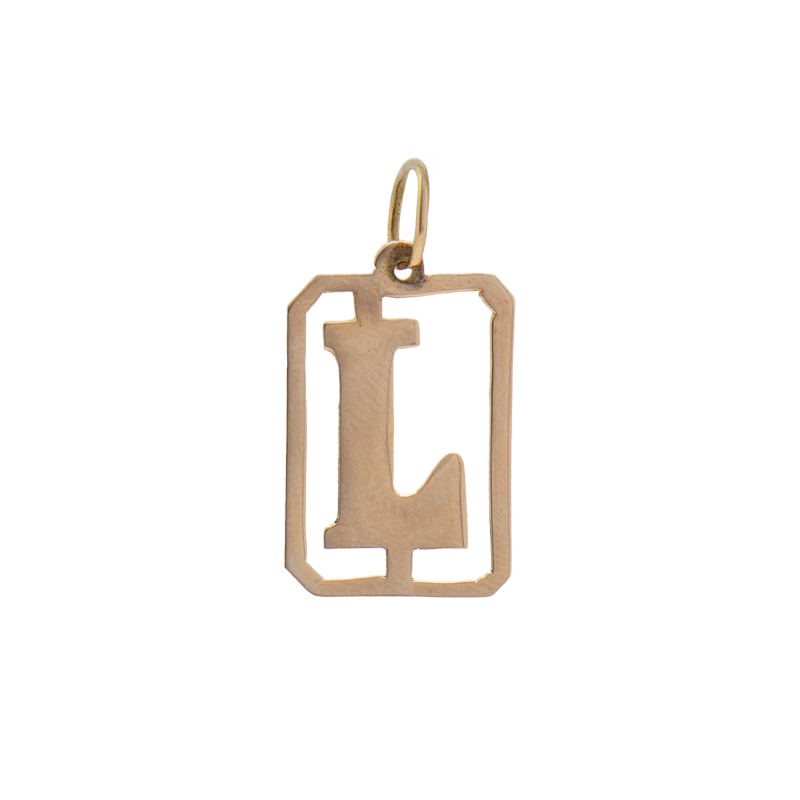 Dije Oro 18 Kilates - Inicial L