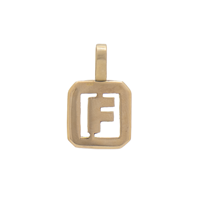 Dije Oro 18 Kilates - Inicial F