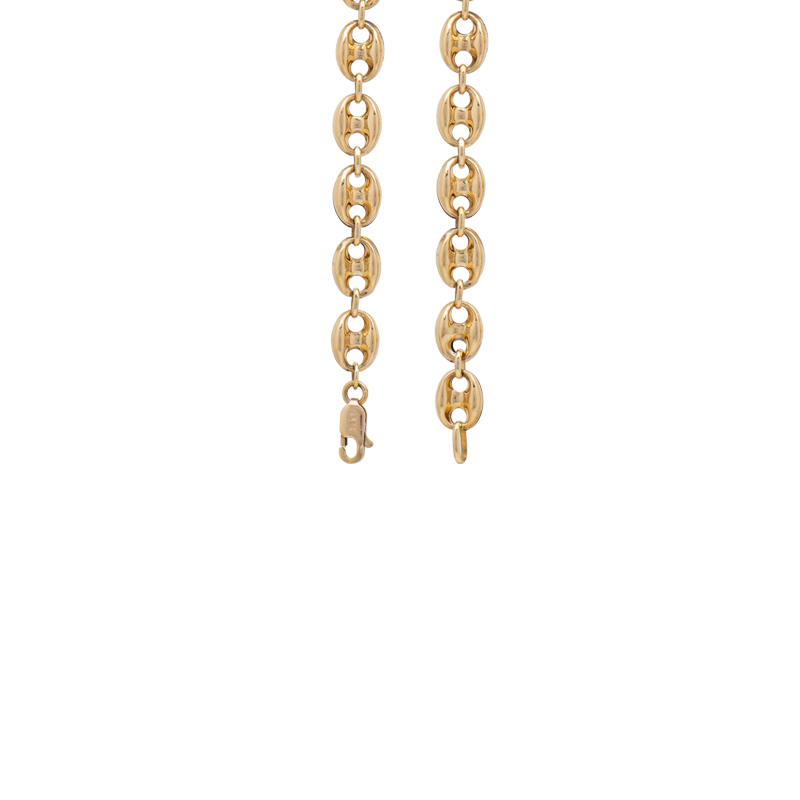 Pulsera oro 18 kilates- Tipo Gucci