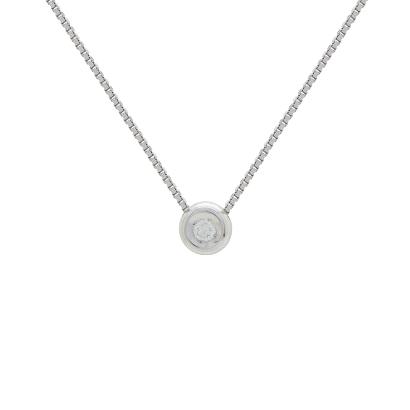 Conjunto Oro 18 Kilates - Cadena veneciana con brillante