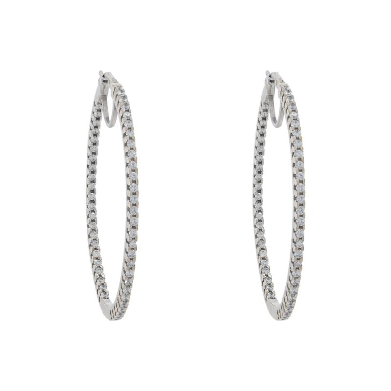 aros oro 18 kilates-argollas ovaladas