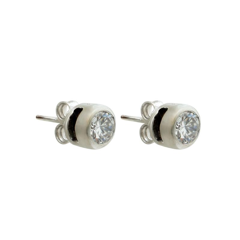 Aros Oro 18 Kilates- Susanito Con Cubics
