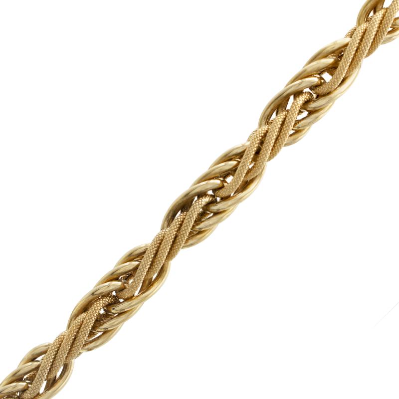 Pulsera Oro 18 Kilates- Tipo Trenzada