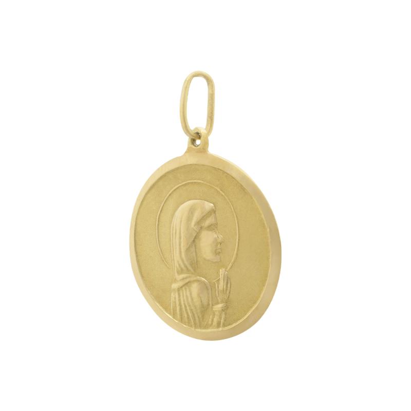 Dije Oro 18 Kilates -  Virgen niña