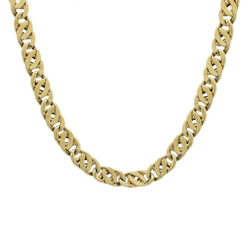 Cadena Oro 18 Kilates-Eslabon Juliana