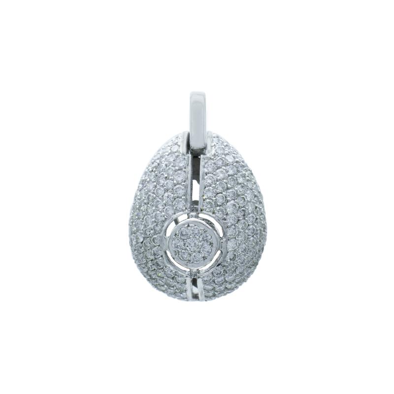 Dije Oro 18 k- Ovalo Pavu