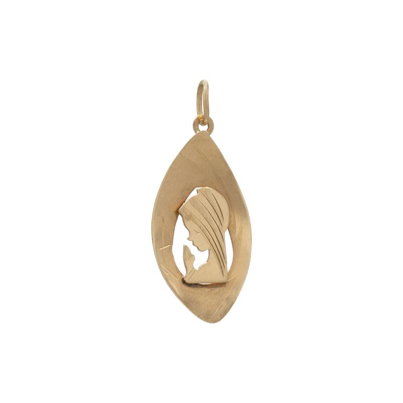 Dije Oro 18 Kilates- Virgen Niña