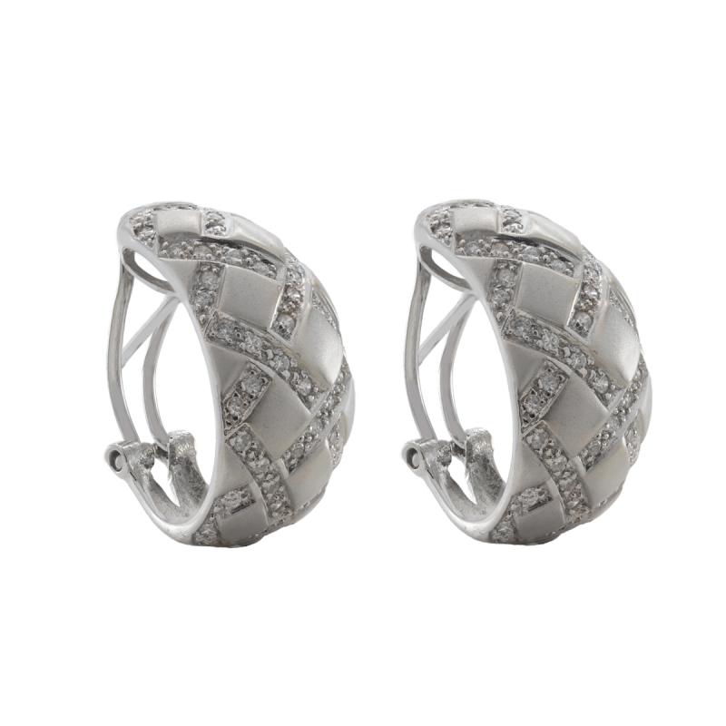 aros oro 18 kilates- media argollas con clip