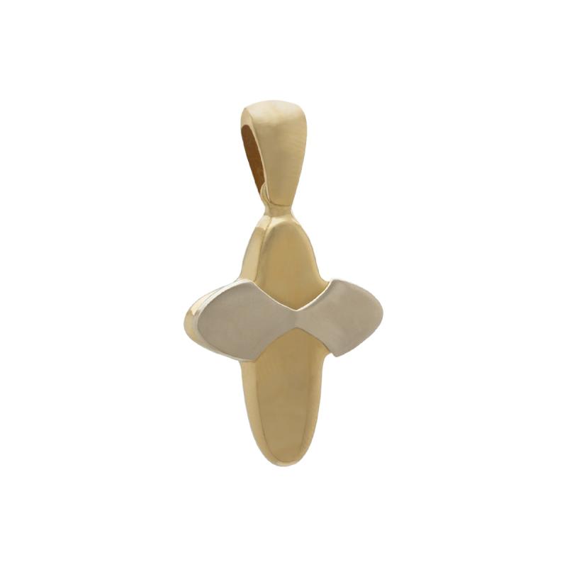 Dije Oro 18 Kilates - Cruz Inflada