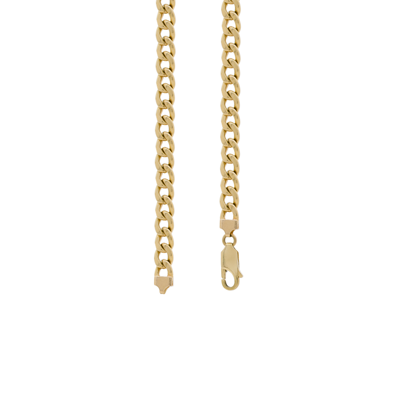 Pulsera oro 18 kilates- Eslabón groumet