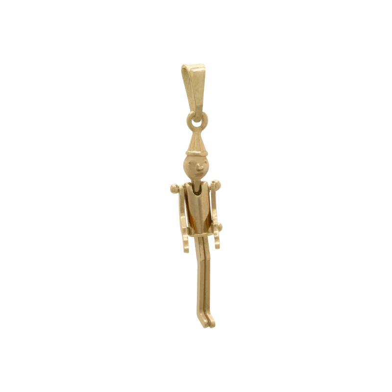 Dije Oro 18 Kilates - Pinocho Articulado