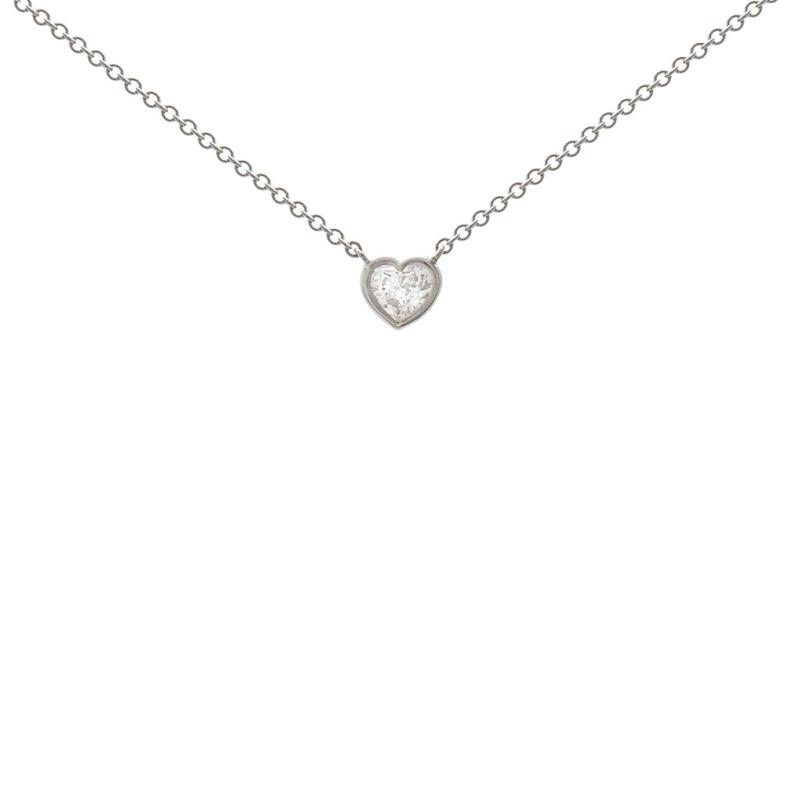 Conjunto Oro 18 Kilates - Rolo Con Dije Corazon De Brillante