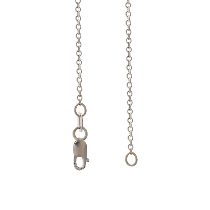 Conjunto Oro 18 Kilates - Rolo Con Dije Corazon De Brillante