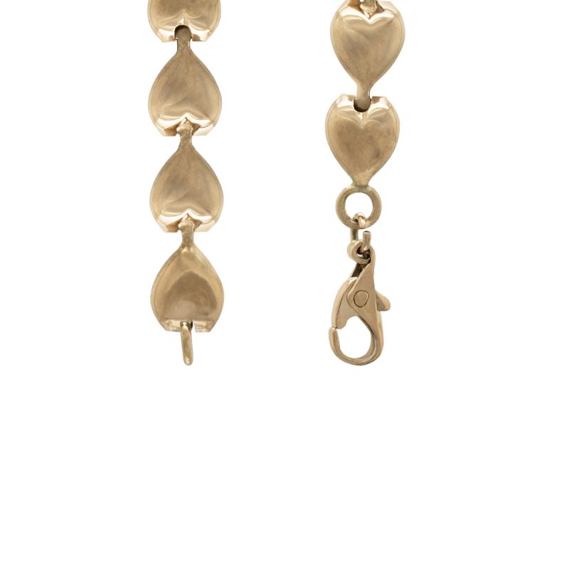 Pulsera Oro 18 Kilates- Corazones