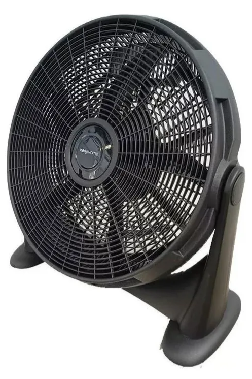 Turbo Ventilador Kanji 20 Fh2010 Plastico 80 Watt Cantidad De Aspas 5 Color De La Estructura Negro Diámetro 50.8 Cm