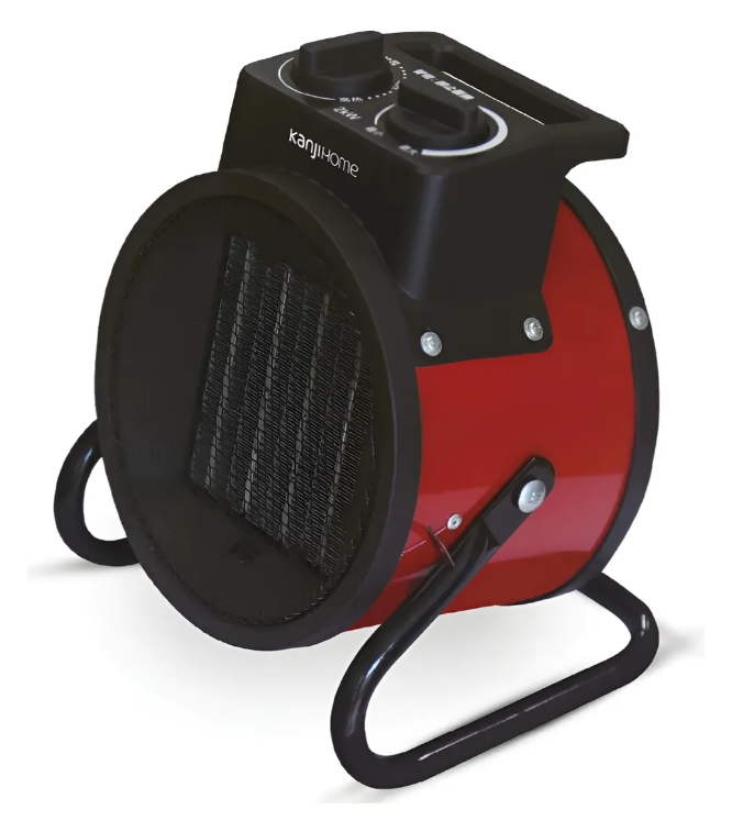 Caloventor Turbo Kanji Home 2200w Kjh-ch401/r Color Rojo