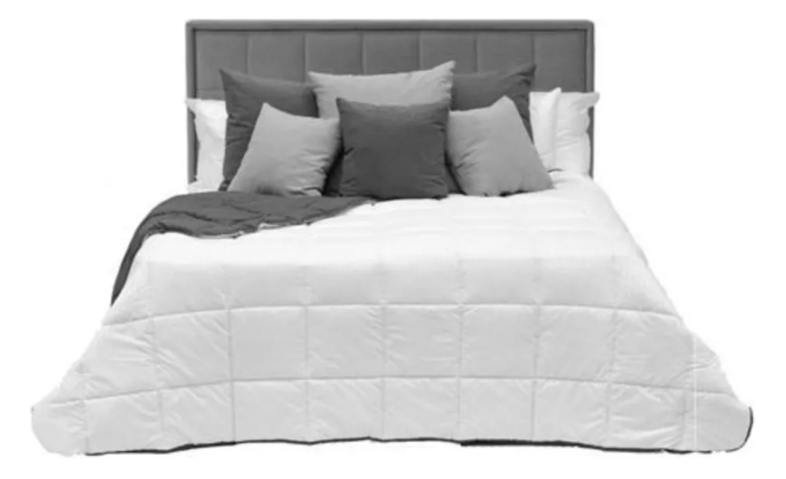 Cover Cubrecama CDI Barcelona GRIS OSCURO/ BLANCO 260x280