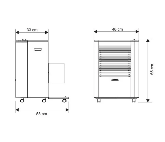Estufa Garrafera Coppens 4300 calorias Gas Envasado