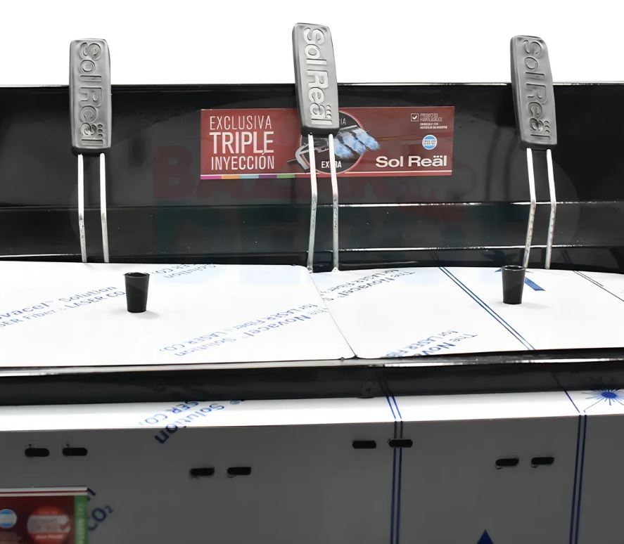 Freidora 42 Litros Sol Real Triple inyección Gas Envasado Mod 057