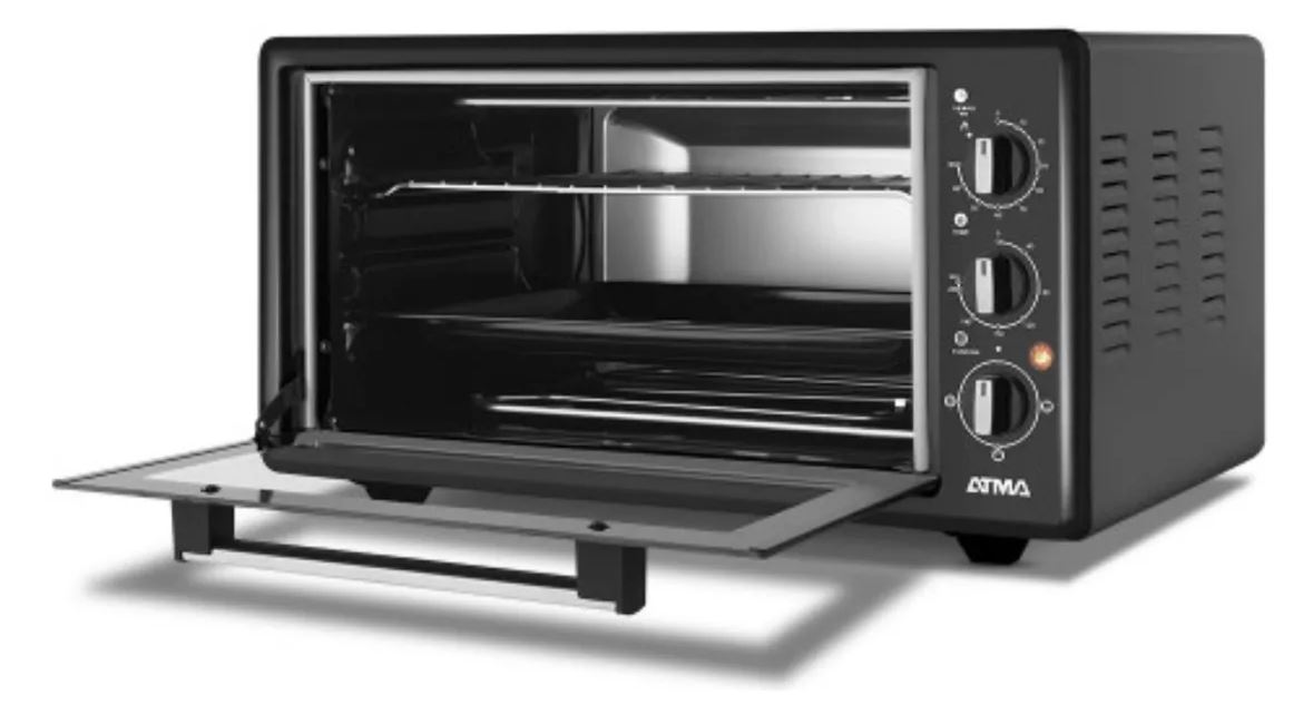 Horno Grill Eléctrico Atma Hgab4523pi 45 LITROS 1400w NEGRO