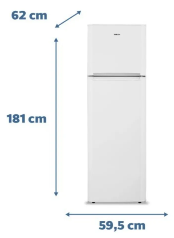 Heladera Freezer Philco Top Mount 340 Litros Blanca Phct341b