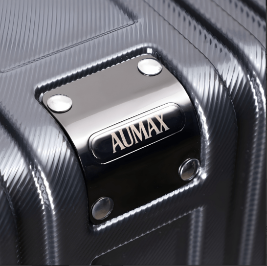 VALIJA AUMAX ALLUMIA GREY / GUNMETAL CABINA 20" ABS+PC-4024G TSA