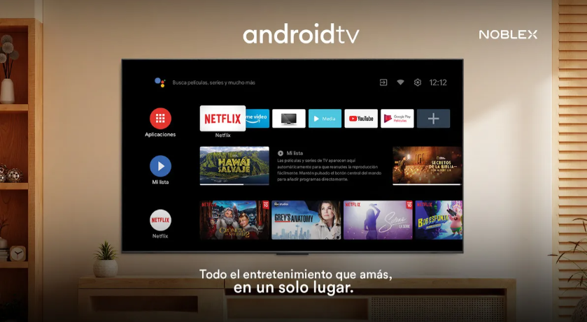 Smart Tv Noblex Db58x7550 Led Android Tv 4k 58 Pulgadas