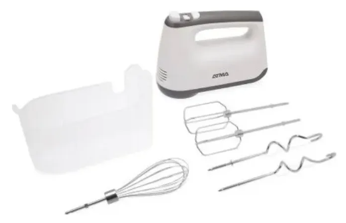 Batidora de mano Atma Bm8739ap C/acc 400w Blanco