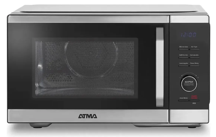 Microondas Digital Atma 26 Litros Con Función Freidora Matdab26uap