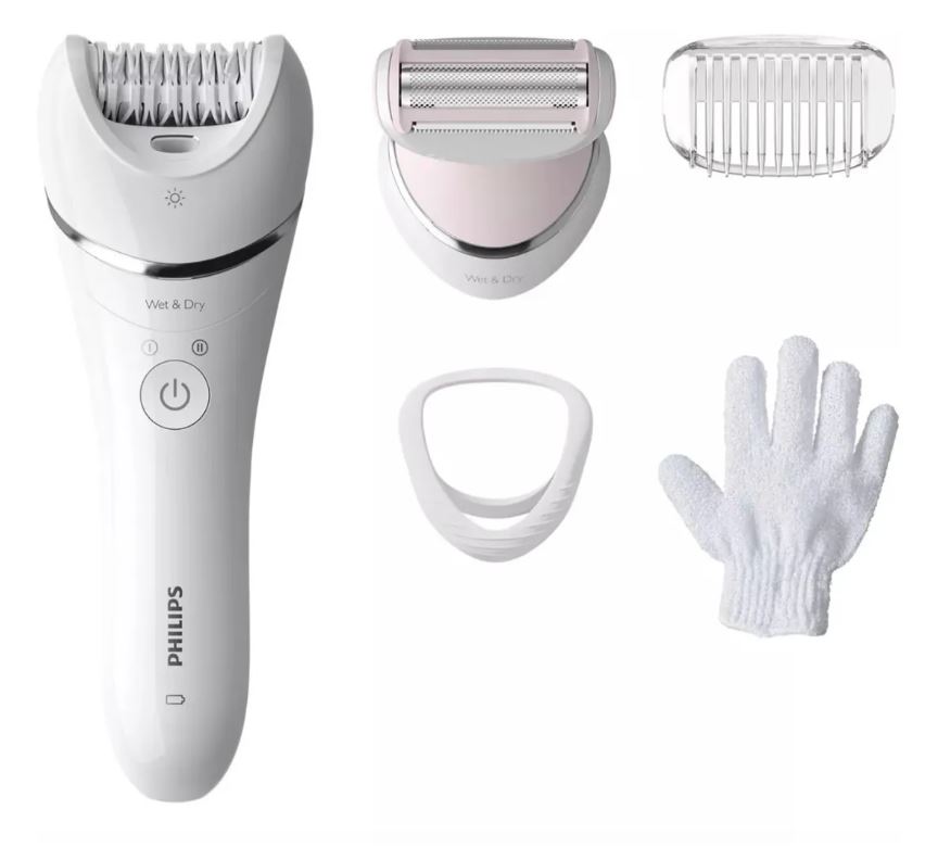 Depiladora Philips Bre712/00 Series 8000 Wet & Dry Inalambrica