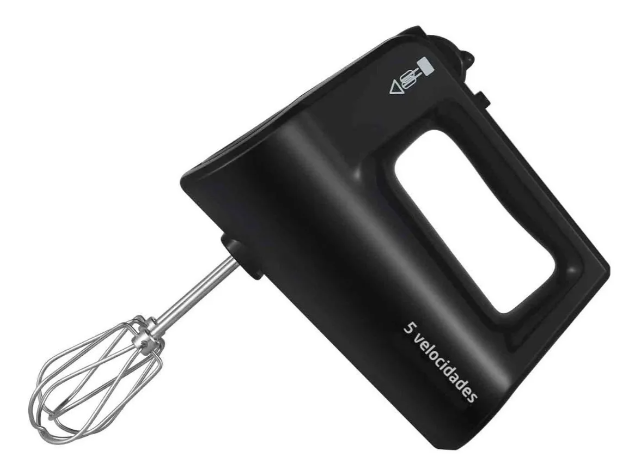 Batidora De Mano Midea Hm-140bar1 Negra 400 Watts