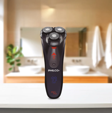 Afeitadora Philco Lithium Plus Ae5205pp Inalámbrica Wet & Dry 360°