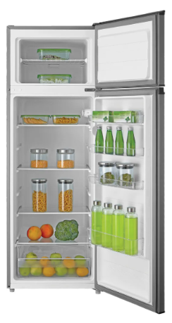 Heladera Midea Silver Top Mount 240 L Mdrt333fge50a Gris