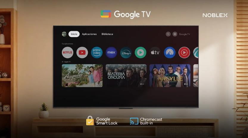 Smart Tv Noblex 75 4k Led Google Tv Dv75x8580 Wifi