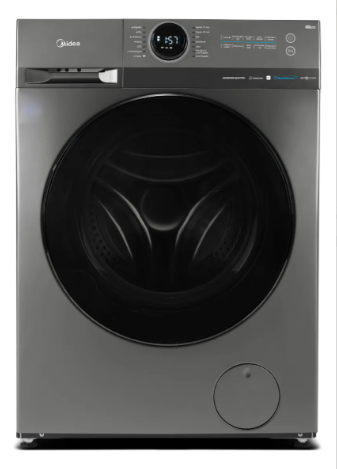 Lavarropas Midea Inverter Smart 8kg Mf200w80wb/t-a1- Titanio 1400rpm