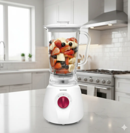 Licuadora De Vaso Sansei 1.5 Litros 450 Watts Lv24w0sp