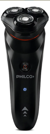Afeitadora Philco Lithium Recortador De Patillas AE5105pp Color Negro