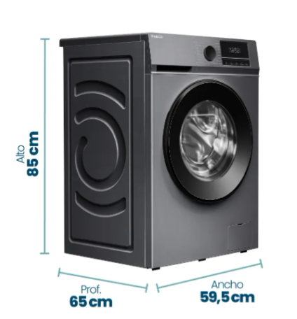 Lavarropas Philco 11 Kg Inverter Dark Grey PHLF111DGN2