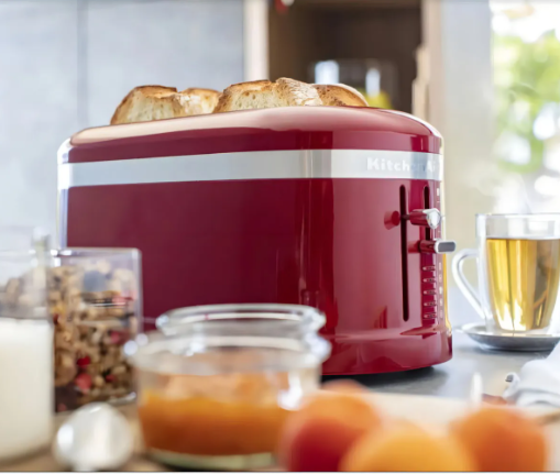 Tostadora KitchenAid 4 panes Empire Red - LKMT5115RER