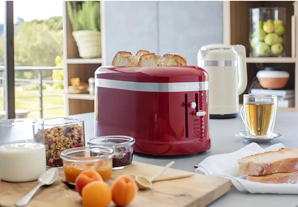Tostadora KitchenAid 4 panes Empire Red - LKMT5115RER
