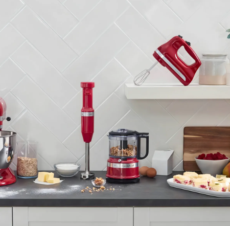 Multiprocesadora KitchenAid KFC3516 240W empire red
