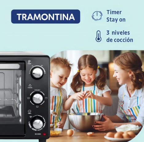 Horno Eléctrico TRAMONTINA Glass Cook 40 Litros PNH048334