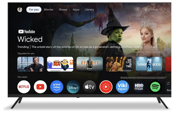 SMART Tv Bgh 50'' 4k Google Tv B5026UG6G