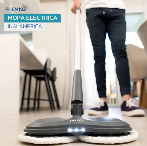 Mopa Eléctrica Philco Inalámbrica Phem1921pi