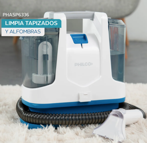 Limpia Tapizados Y Alfombras Philco PHASP6336PI 400 Watts