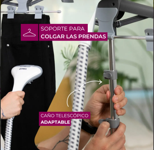 Vaporizador De Prendas Atma Pro Gs4200pi 1785w PLANCHA VERTICAL