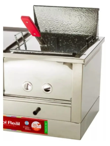 Carlitero Multiple SOL REAL con Plancha y Freidora de 7 Litros 051 Gas NATURAL
