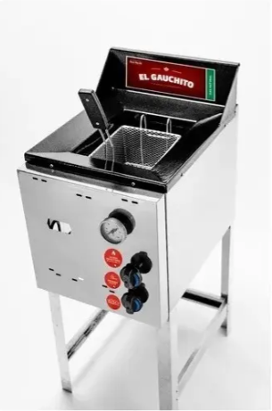 Freidora 10 Litros Sol Real MODELO 443 EL GAUCHITO 1 Canasto GAS ENVASADO