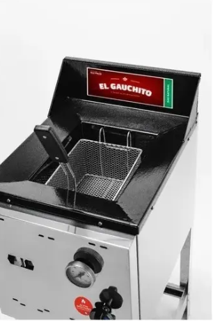 Freidora 10 Litros Sol Real MODELO 443 EL GAUCHITO 1 Canasto GAS ENVASADO